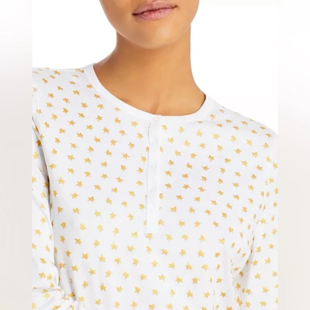 Roller Rabbit Pajama Set Cotton Star Print - 100% Exclusive Size Small - Picture 3 of 4